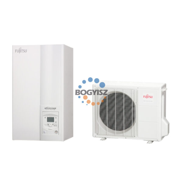 FUJITSU WATERSTAGE COMFORT WSYA100ML3 / WOYA100KLT 1 FÁZISÚ OSZTOTT LEVEGŐ-VÍZ HŐSZIVATTYÚ / 10 kW